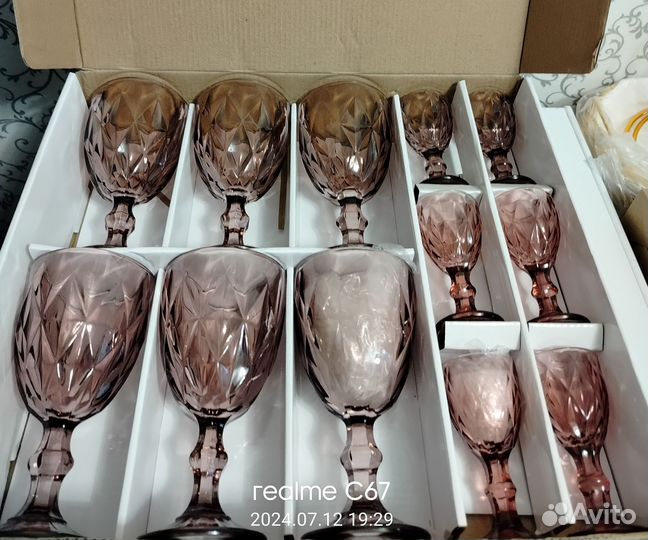 Набор бокалов 6+6