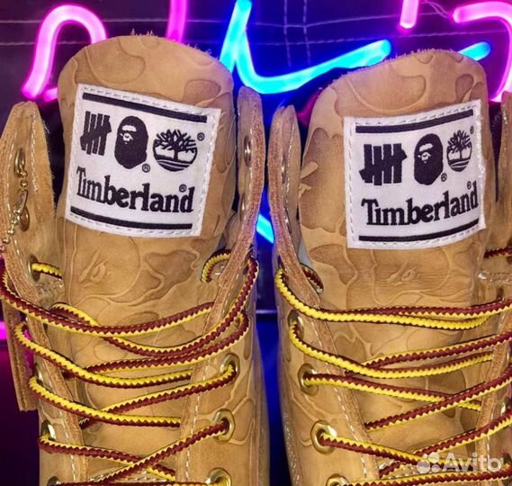 Ботинки Timberland Bape Undefeated