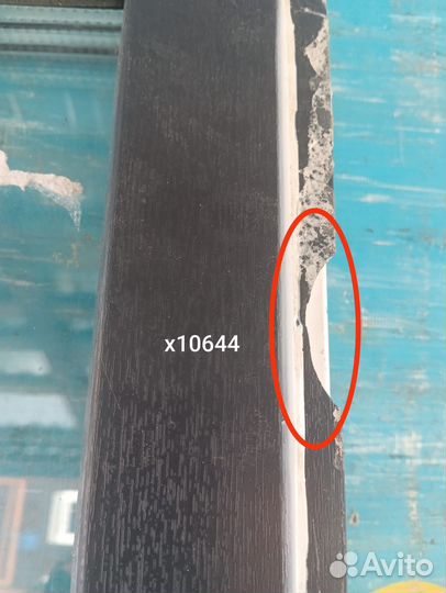 Пластиковое окно Б/У 2370(в)х650(ш)