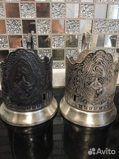 Подстаканники СССР космос