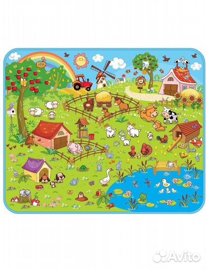 Детский развивающий коврик