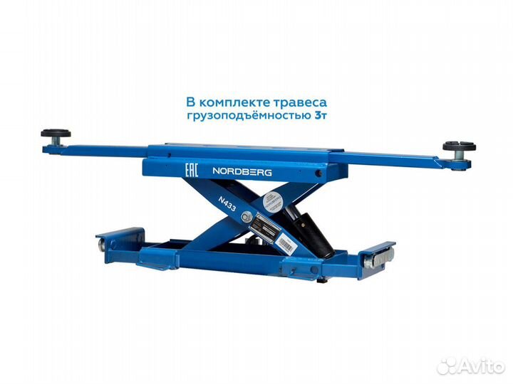 Подъемник четырехстоечный Nordberg 4450-MB(PWR)