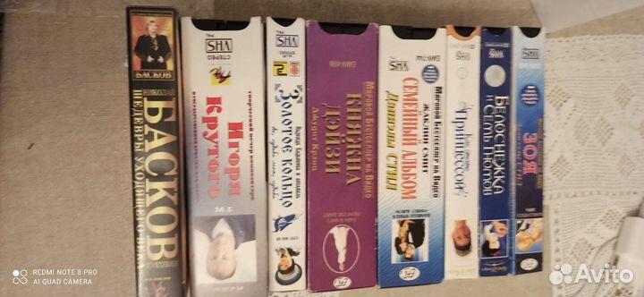 Кассеты Фильмы и концерты