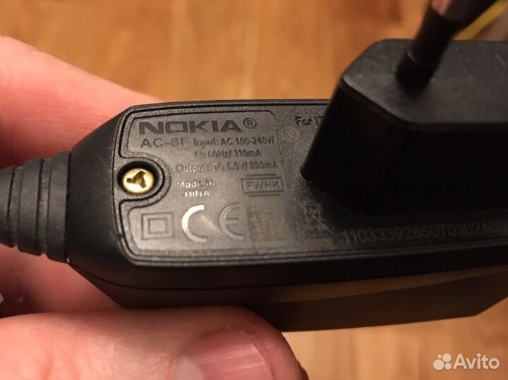 Оригинальные зу Nokia