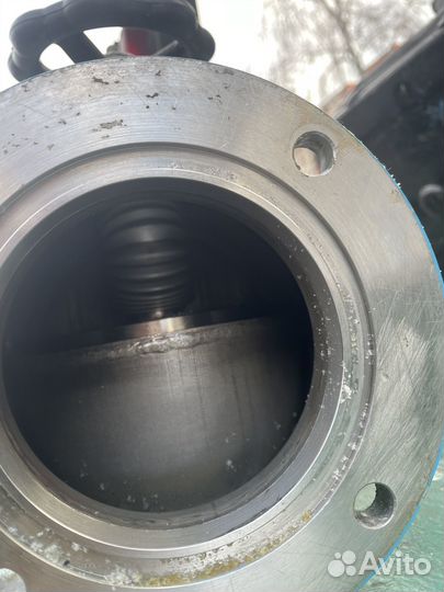 Клапан вакуумный с ручным приводом Ду100