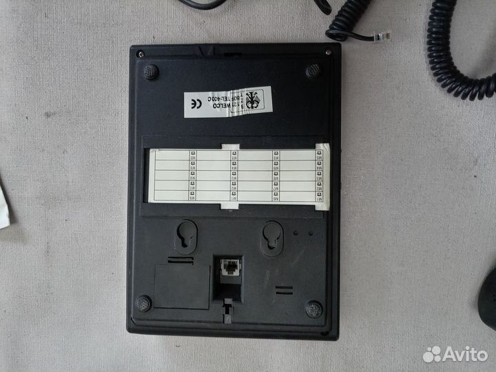 Телефон стационарный welco TEL-400C