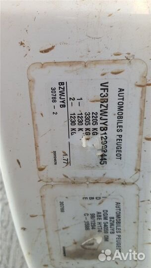 Разбор на запчасти Peugeot Expert