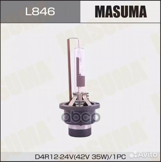 Лампа xenon D4R 6000K 35W L846 Masuma