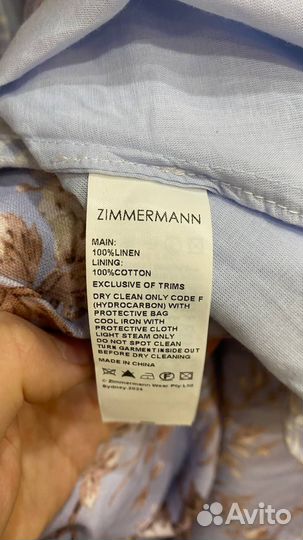 Платье женские Zimmermann