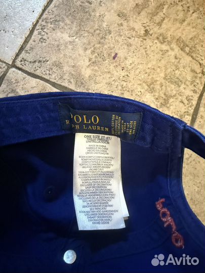 Кепка детская Poli ralph lauren, 50-52