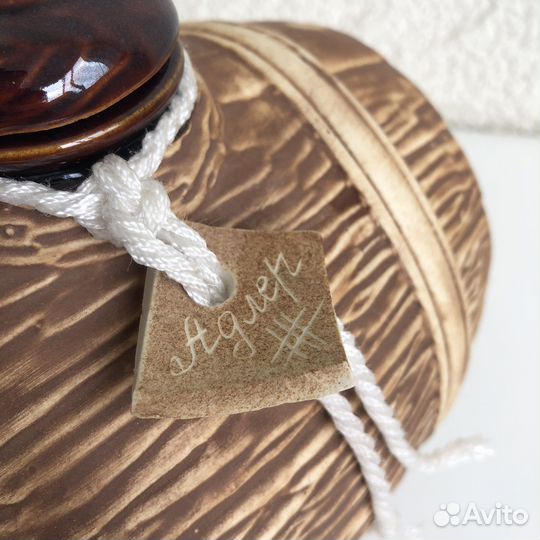 Бочонок керамический ручная работа