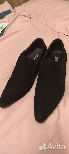 Туфли замшевые мужские 42-43 размер