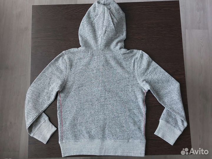 Толстовка на молнии с капюшоном