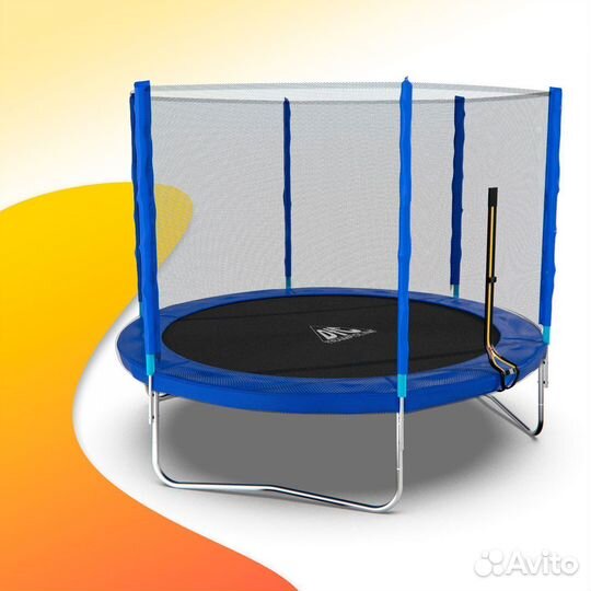 Батут каркасный с сеткой 10 фт 305 см арт.91