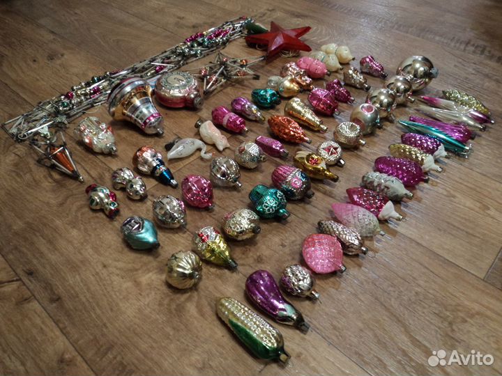 Елочные игрушки СССР