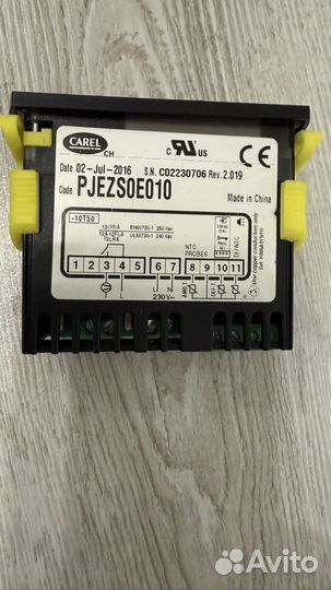 Контроллер carel pjezsoeo 10