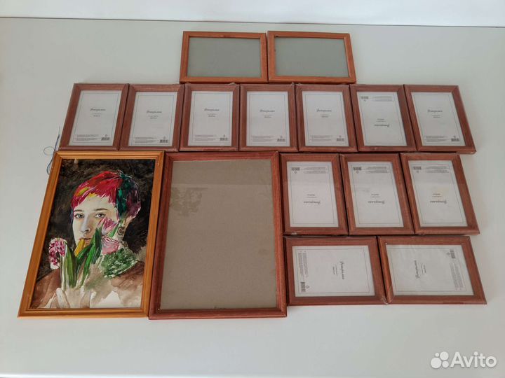 Рамки для фотографий новые и б/у