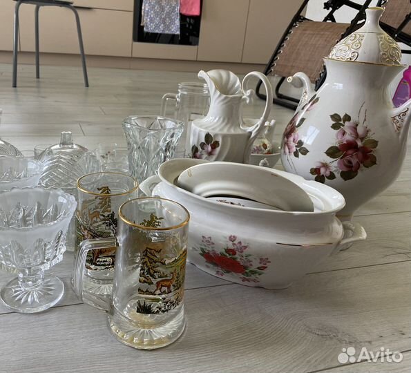 Посуда хрусталь