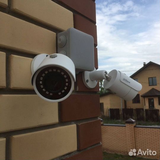 Установка видеонаблюдения Установка камер