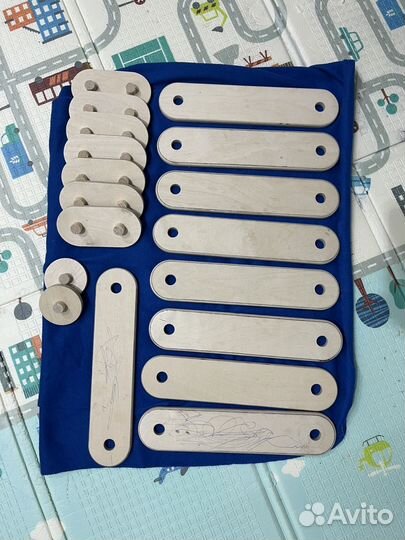 Балансировочная доска 9 мостиков