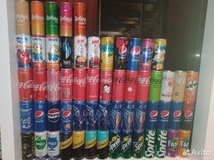 Банки от лимонада из 00х и 10х