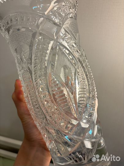 Хрустальная ваза Bohemia crystaline