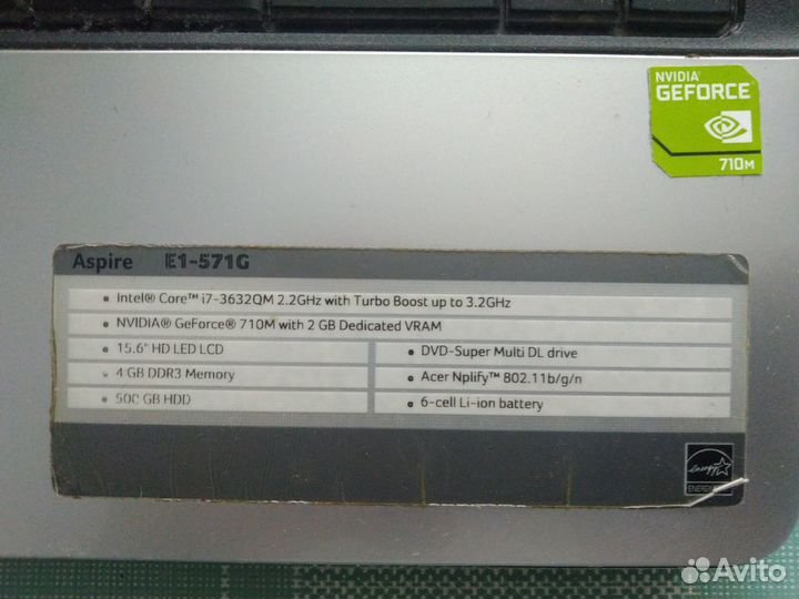 Ноутбук Acer Aspire E1-571G