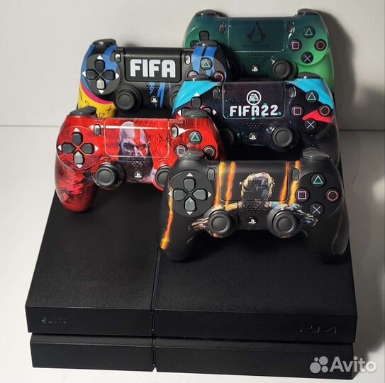 Sony PS4 1тб+998игр+Fifa23