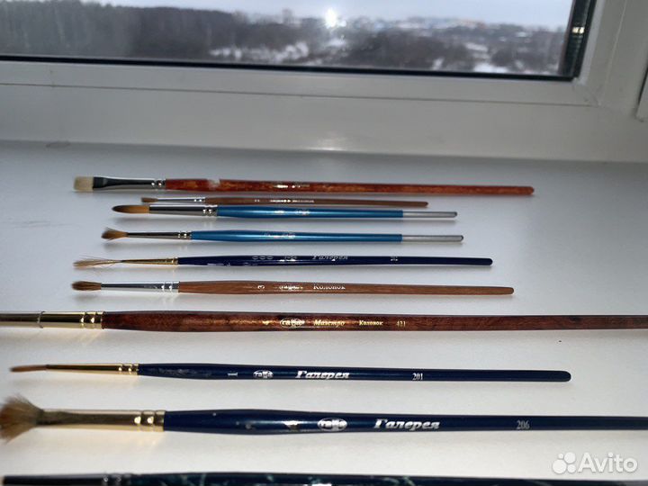 Набор кисти для профессионального художника