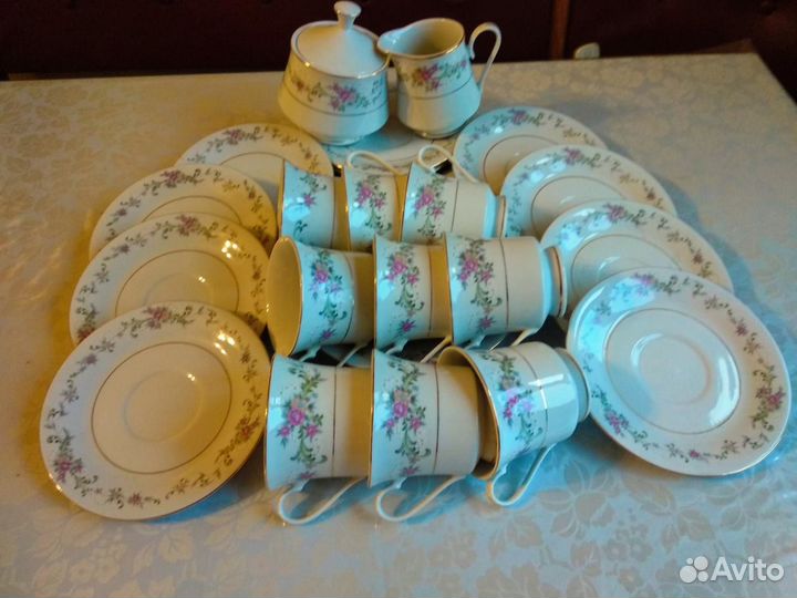 Кофейный сервиз Германия 9 персон Bavarian Edelwei