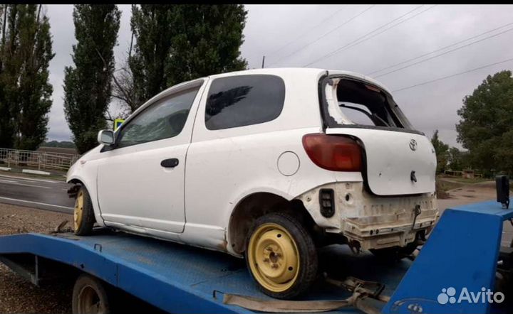 Toyota vitz купе разбор