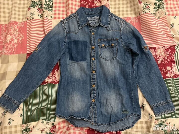 Джинсовая рубашка детская Zara