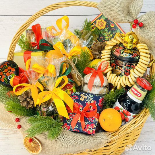 Подарочная продуктовая корзина