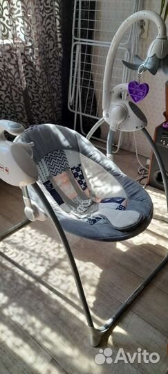 Детская электронная качеля