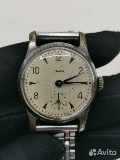 Часы наручные Зим СССР На ходу