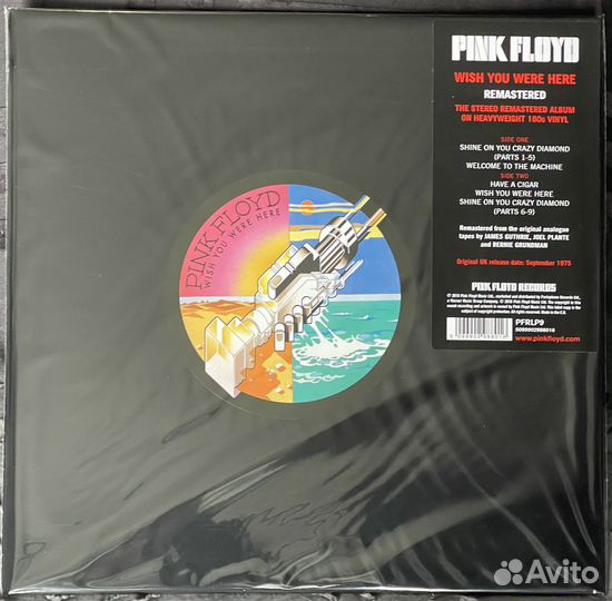 Винил Pink Floyd – Wish You Were Here