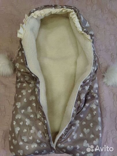 Конверт на выписку зимний