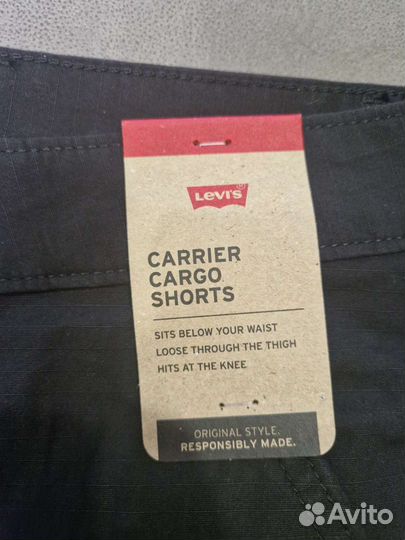 Новые оригинальные шорты levis 38