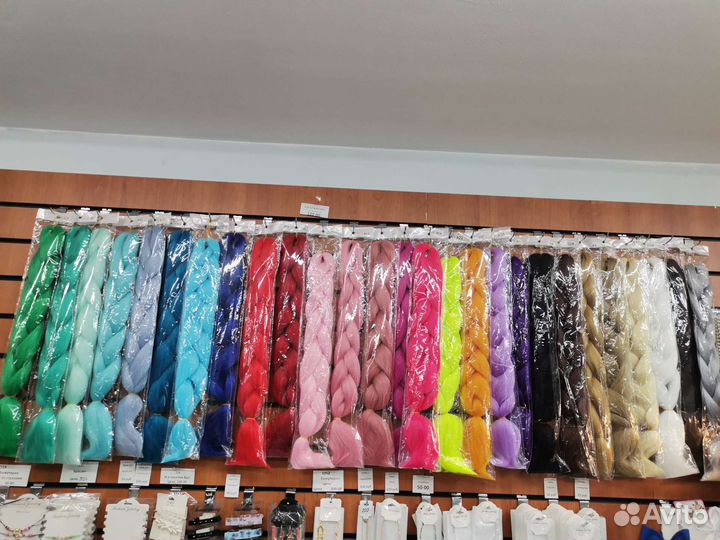 Канекалон Джамбо 100г,65см высокотемпературный