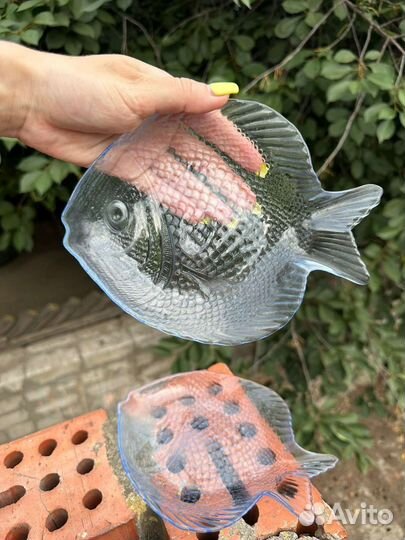 Блюдо в виде рыбы 2 штуки