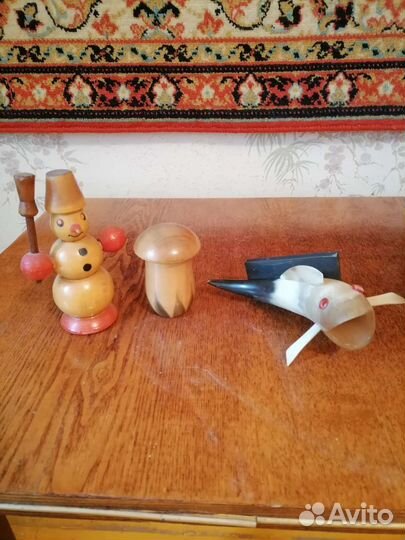 Матрешка СССР, деревянные игрушки