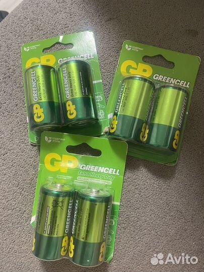 Батарейки пакетом новые