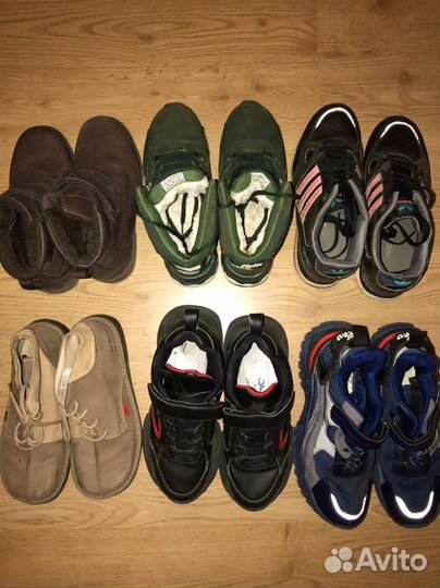 Пакет обуви на мальчика р.34-35-36