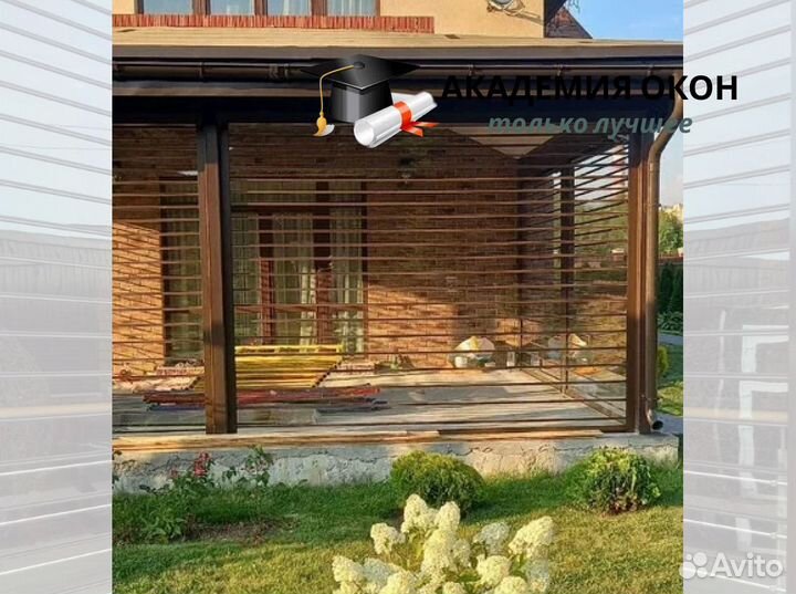 Рольставни прозрачные