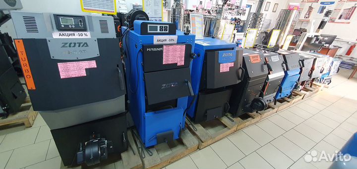 Твердотопливный котел zota