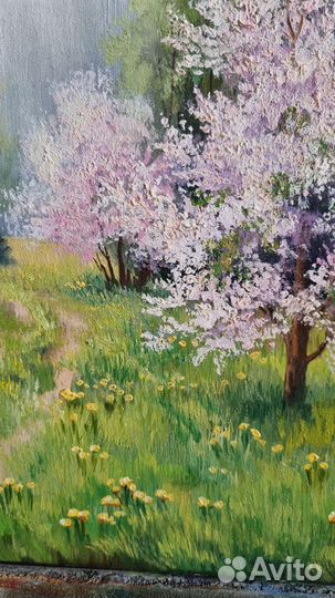 Картина маслом на холсте 