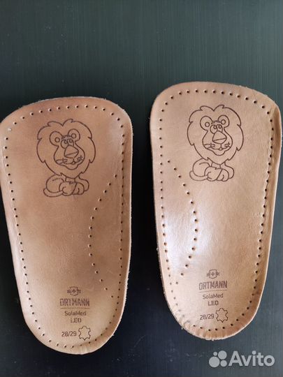 Стельки ортопедические детские