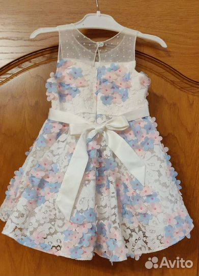 Платье для девочки 1-2 года размер 86
