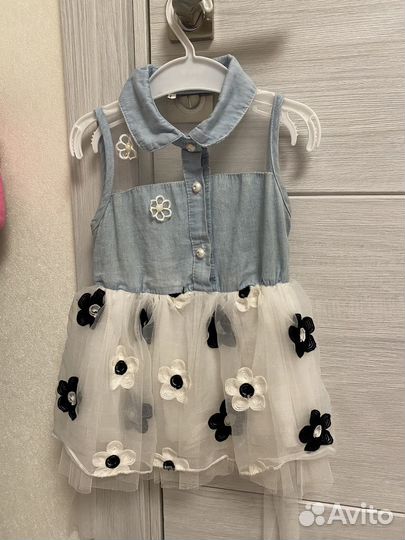 Платье для девочки 80 86