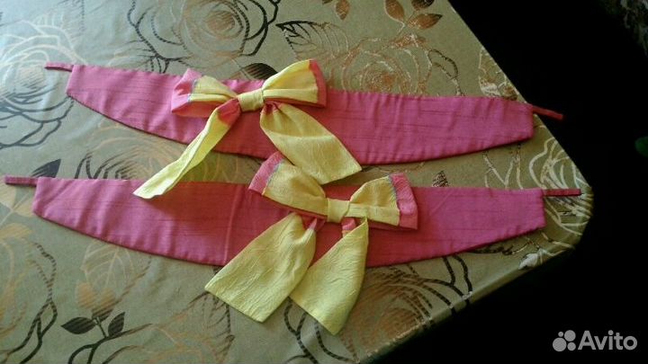 Комплект шторы и покрывало в детскую для девочки